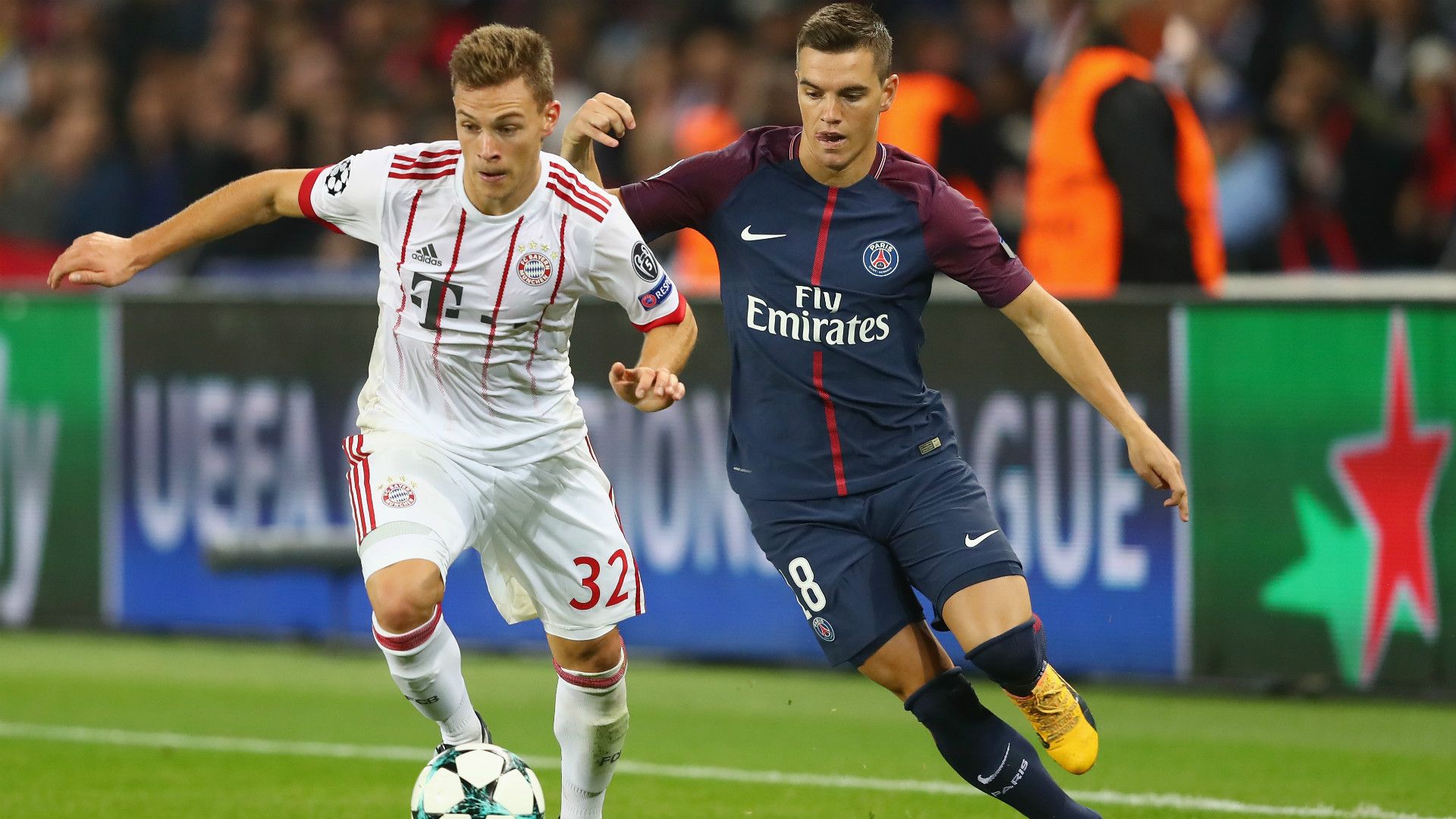 Joshua Kimmich Bayern PSG 27092017