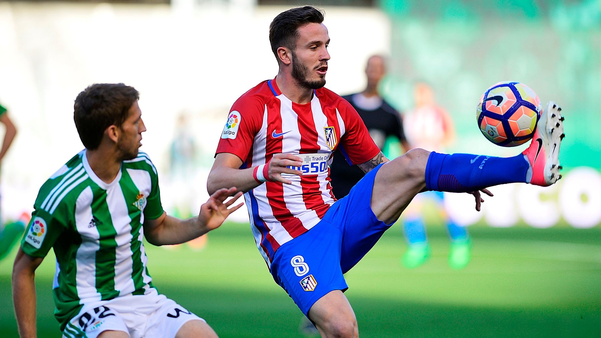 Saul Niguez Darko Brasanac Betis Atletico Madrid LaLiga 14052017