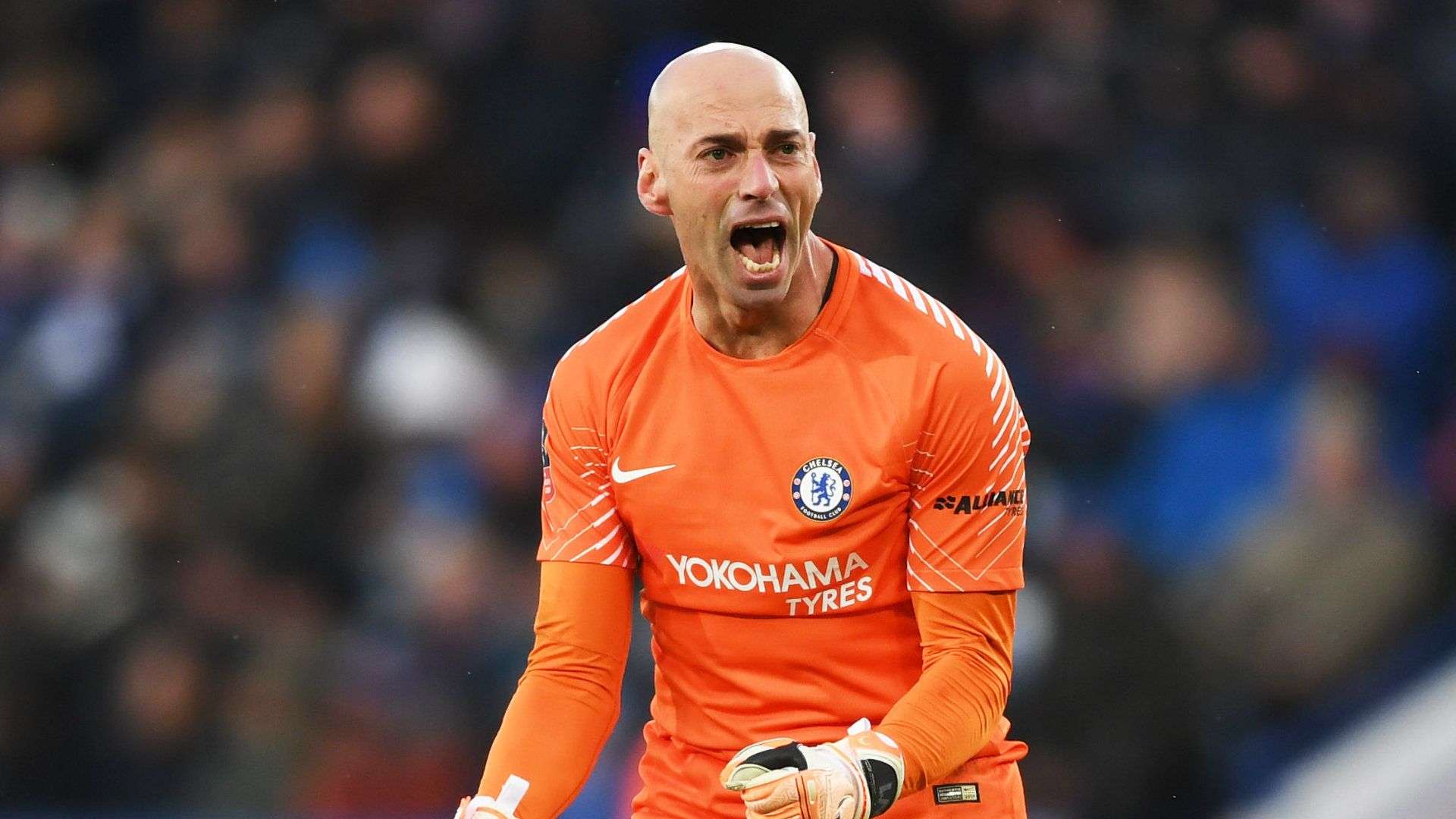 Willy Caballero Chelsea 2017-18