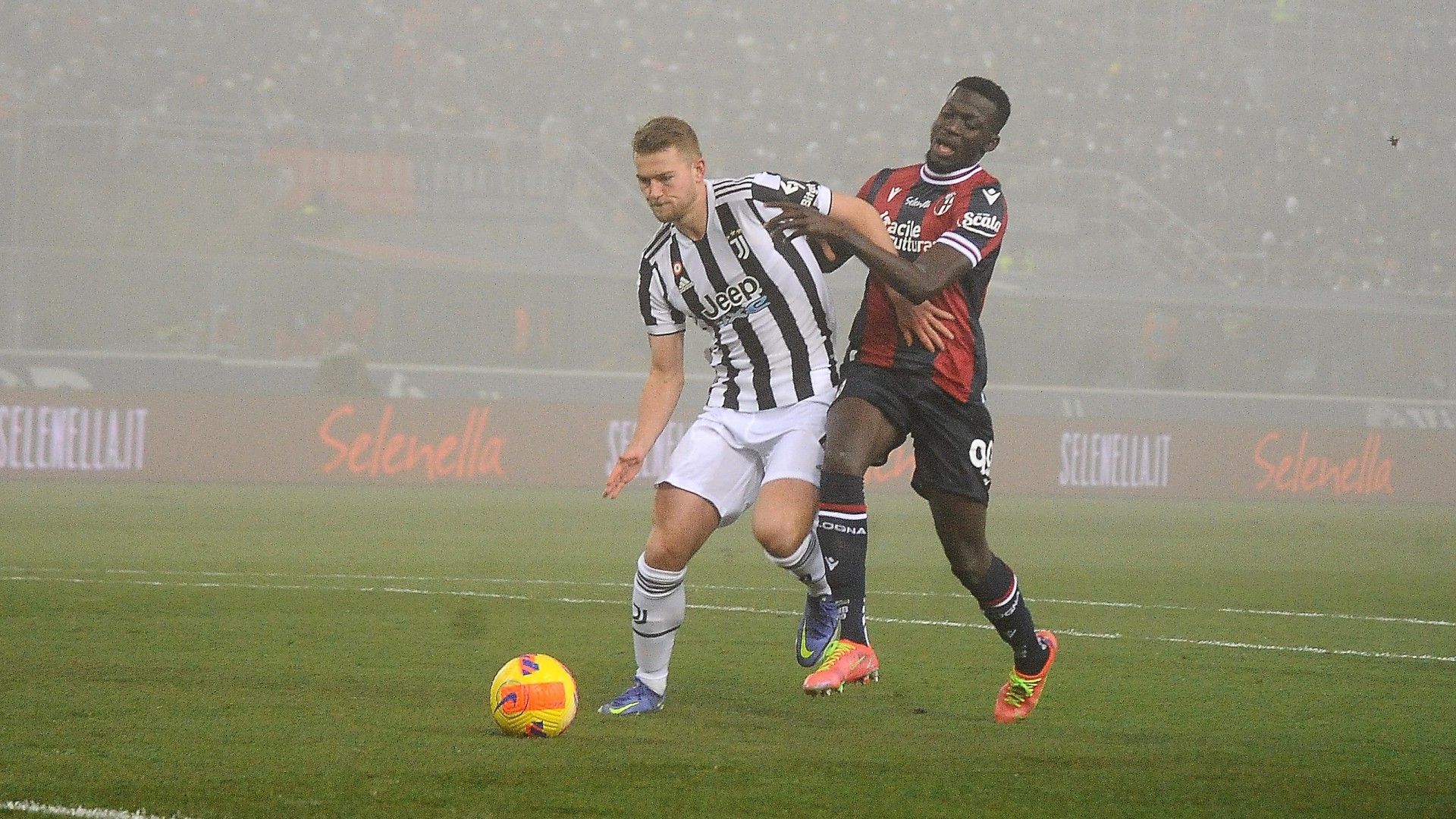 De Ligt Barrow Bologna Juventus Serie A