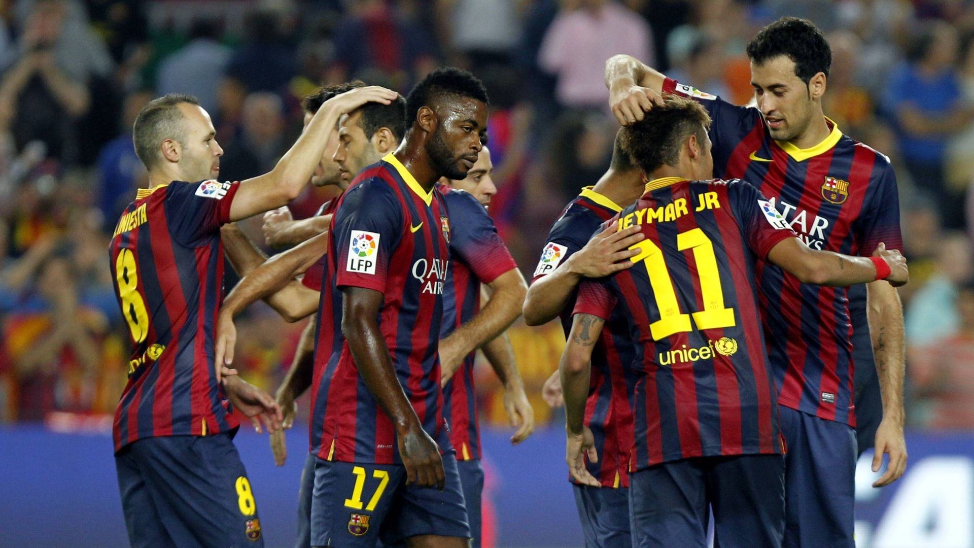 GER ONLY Alex Song Barcelona 2013