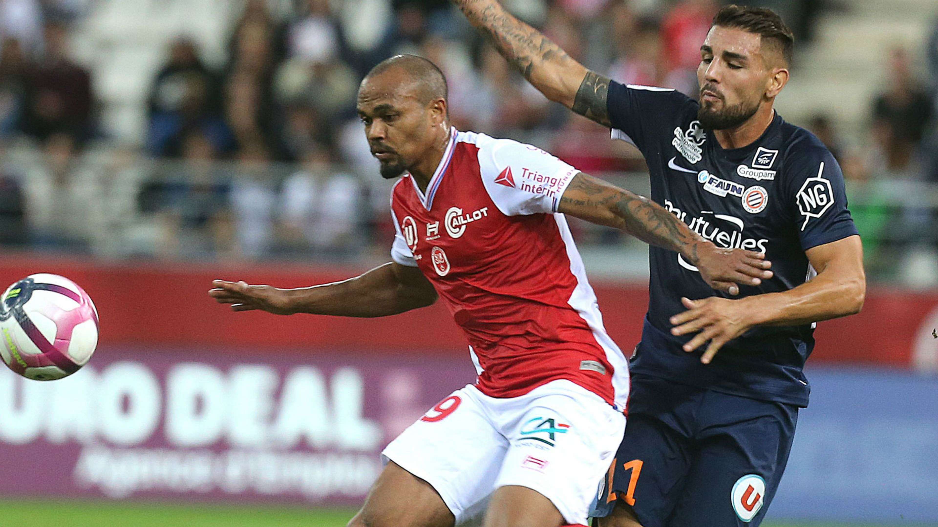 Thomas Fontaine Andy Delort Reims Montpellier Ligue 1 01092018