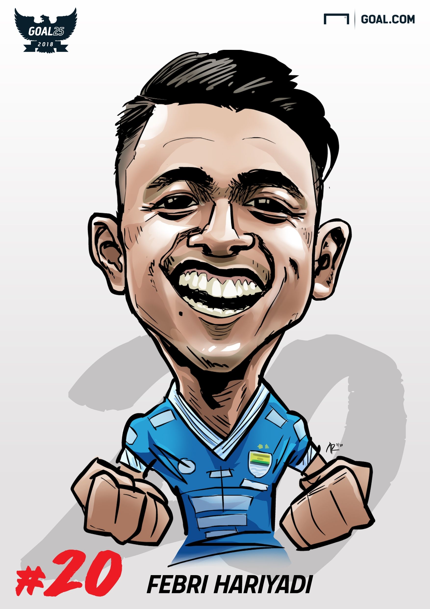 GOAL 25 Febri Hariyadi