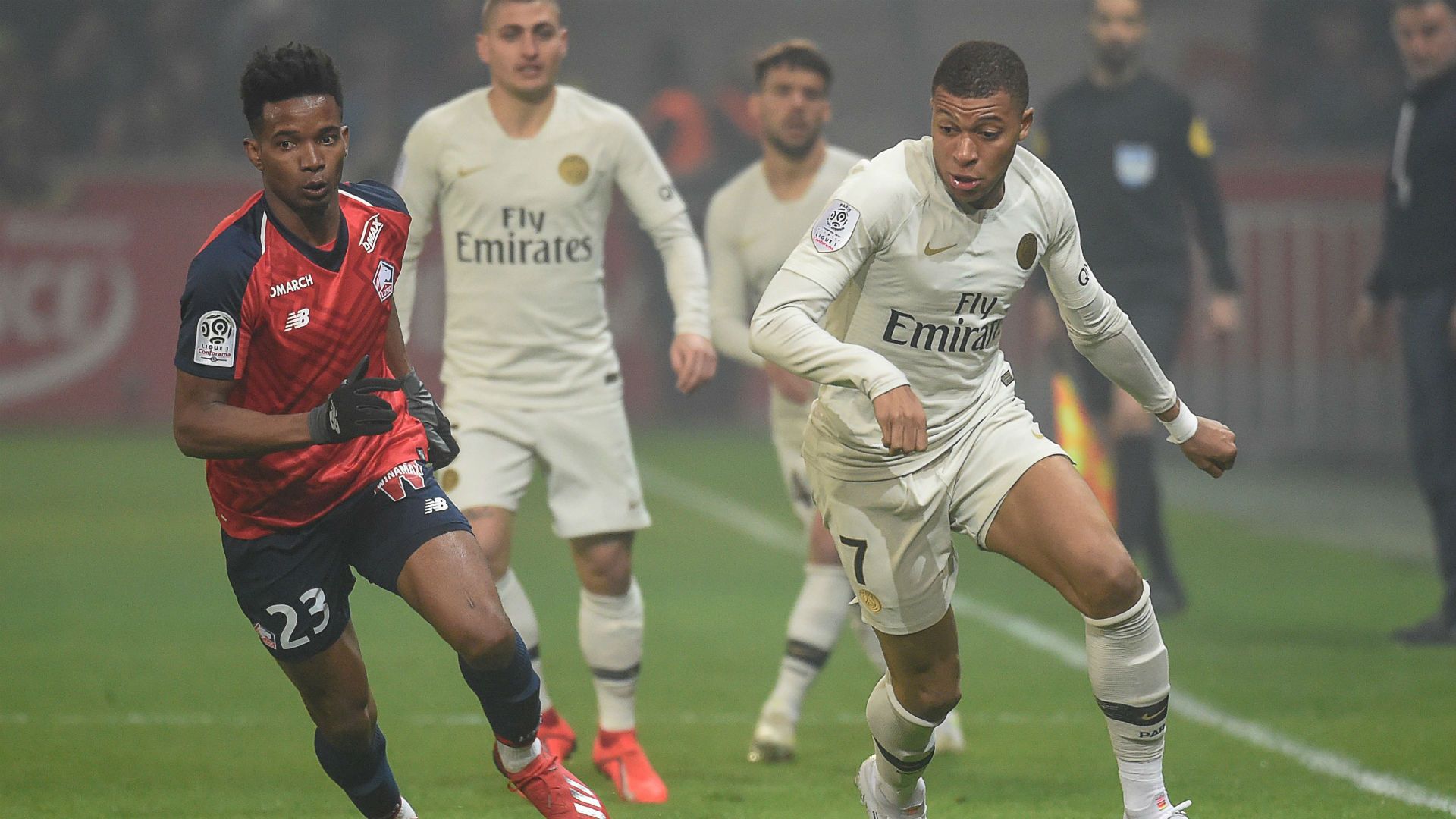 Lille PSG Kylian Mbappe