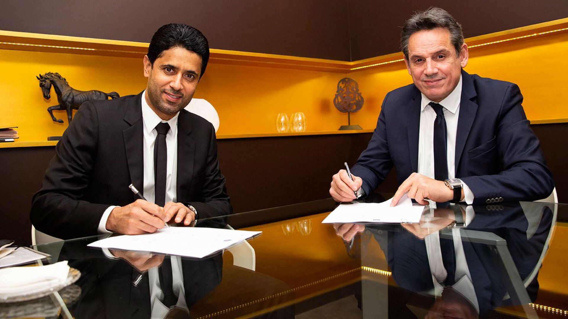 Nasser Al-Khelaifi Jamal Sandjak