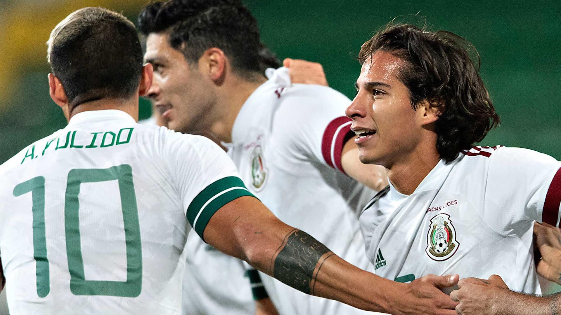 Raúl Jiménez Diego Lainez Selección Mexicana