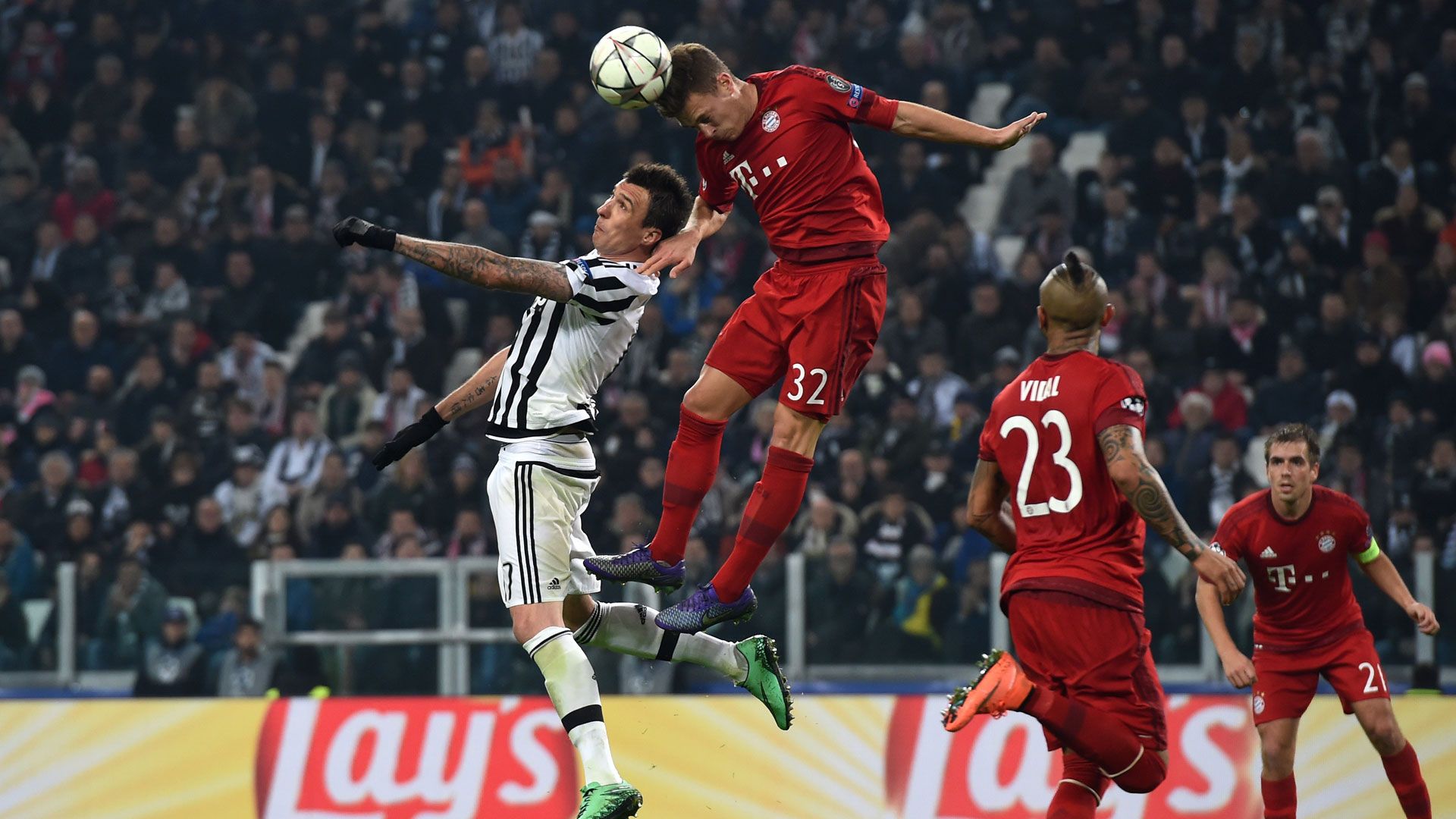 Joahua Kimmich Bayern München Champions League against Juventus 23022016