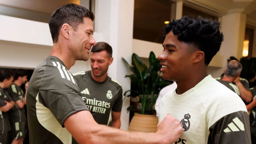 Endrick Xabi Alonso Real Madrid