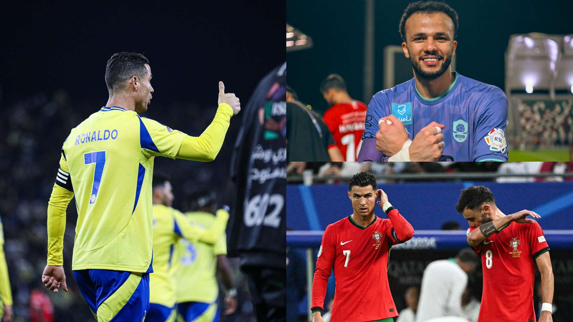 Cristiano Ronaldo Nassr Meshari Sunyur Raed Bruno Fernandes Portugal