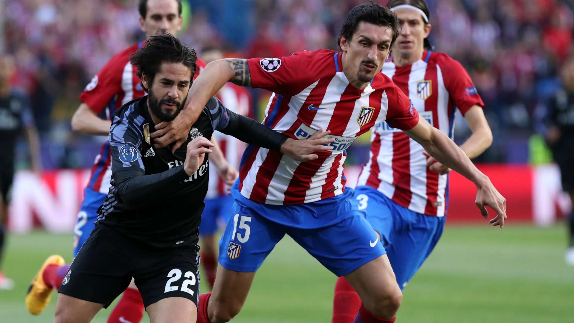 Stefan Savic Atletico Madrid Real Madrid Champions League