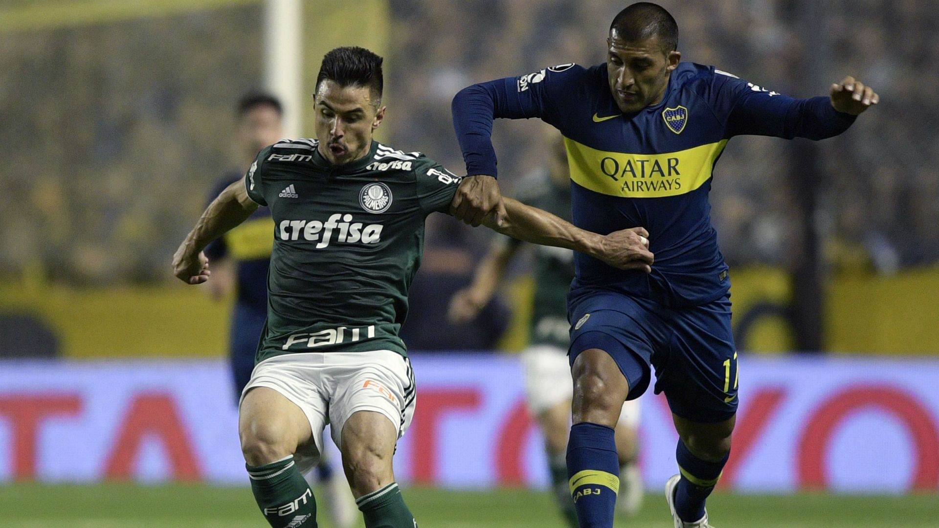 Willian Abila Boca Palmeiras Copa Libertadores Semifinal Ida 24102018