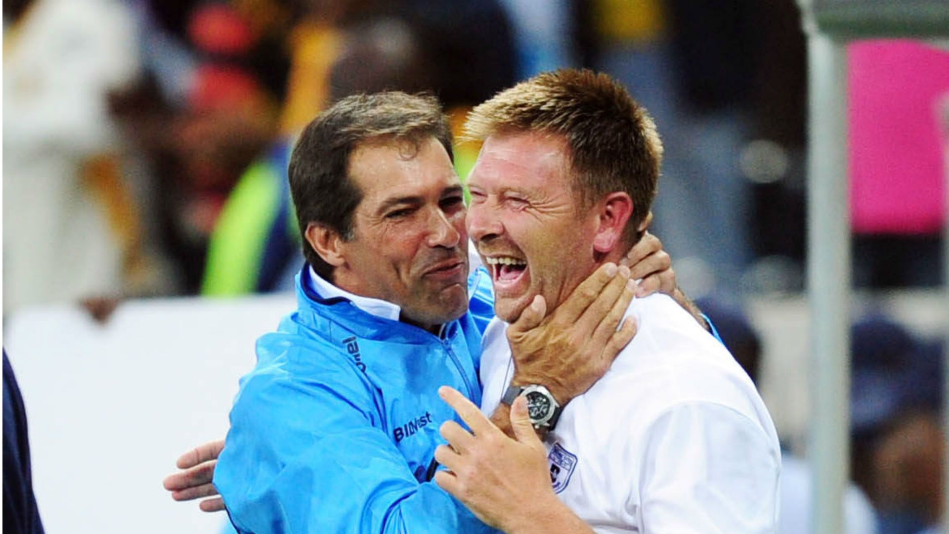 Eric Tinkler and Roger de Sa meet again
