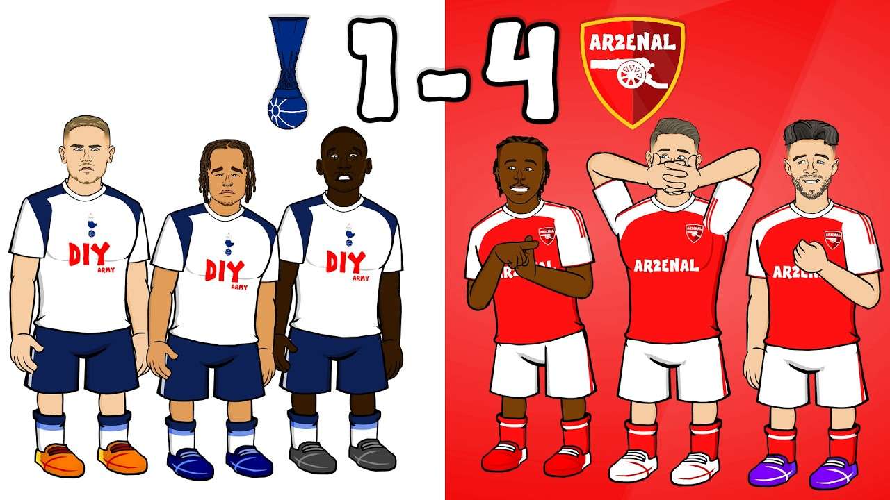 Spurs v Arsenal 442oons GFX