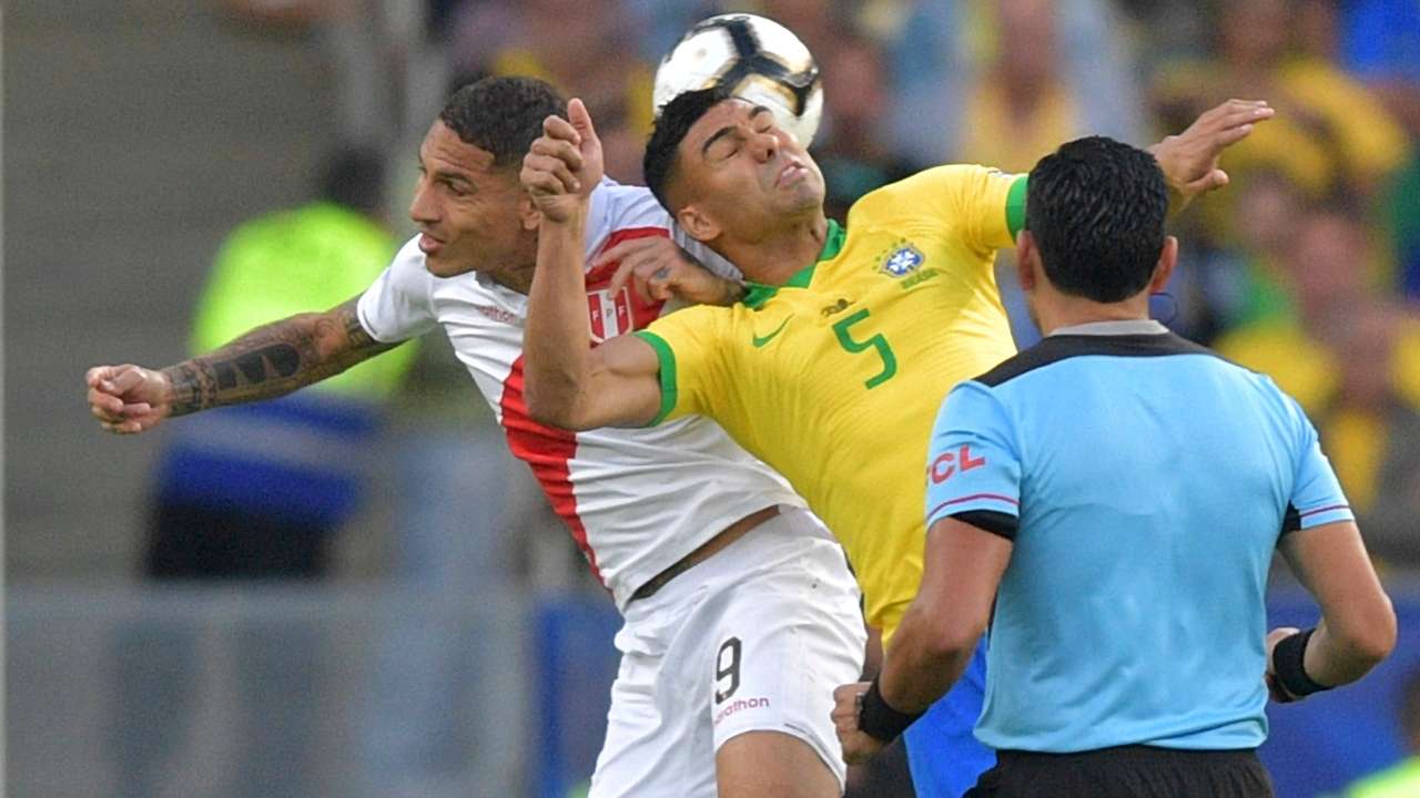 Casemiro Guerrero Brasil Peru Copa America final 07072019