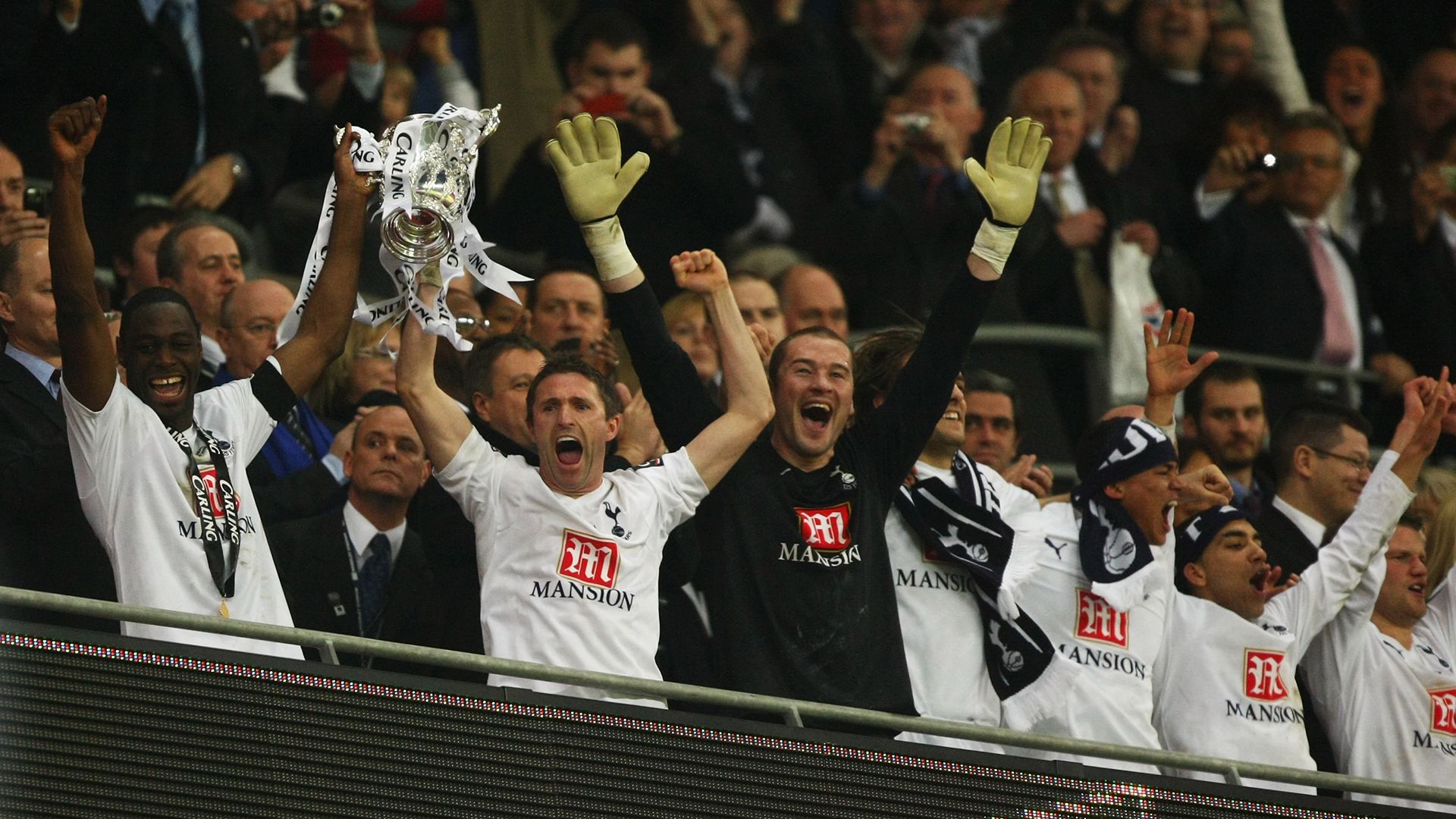 Tottenham 2008 Carling Cup final