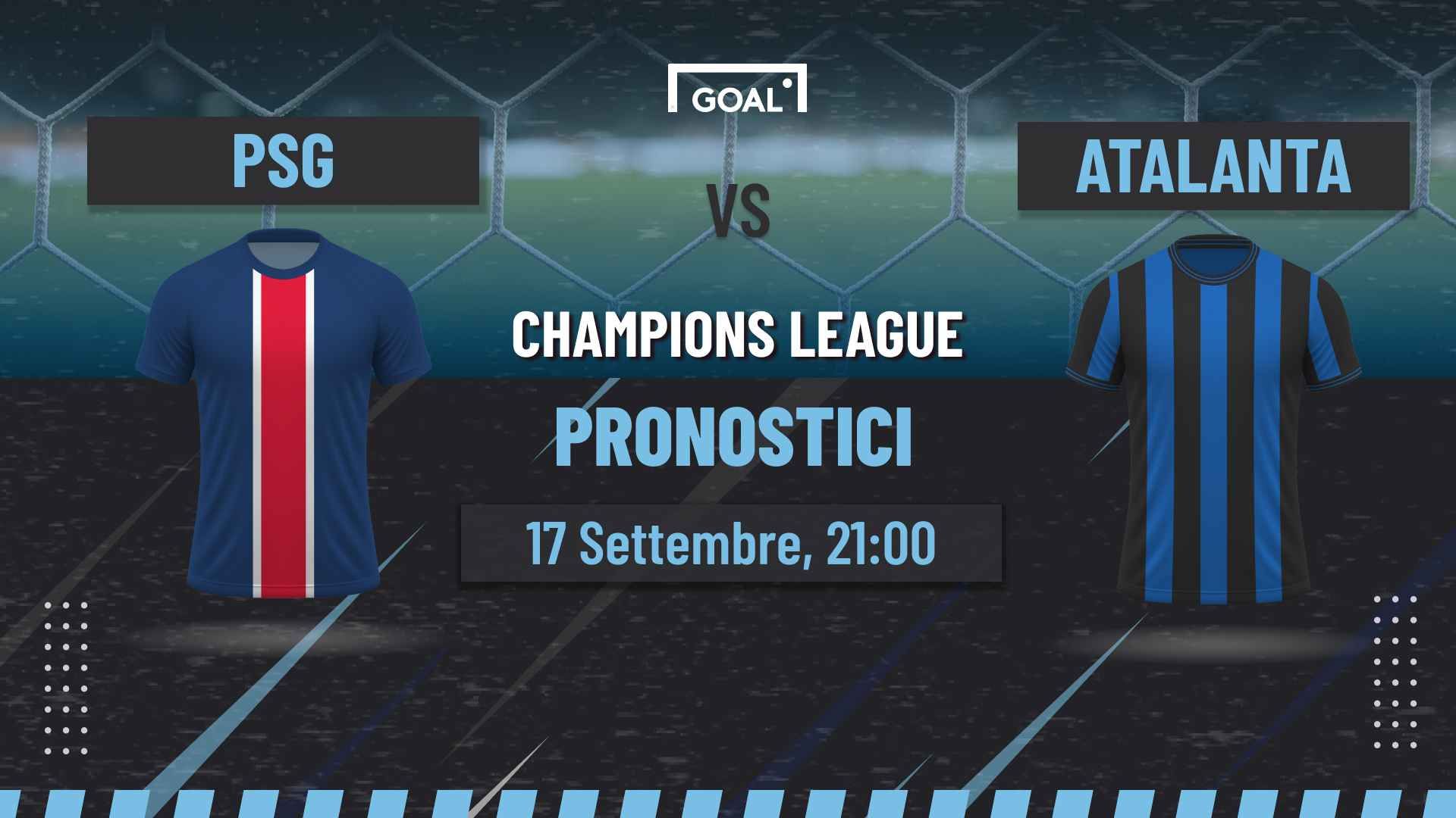 pronostici PSG - Atalanta