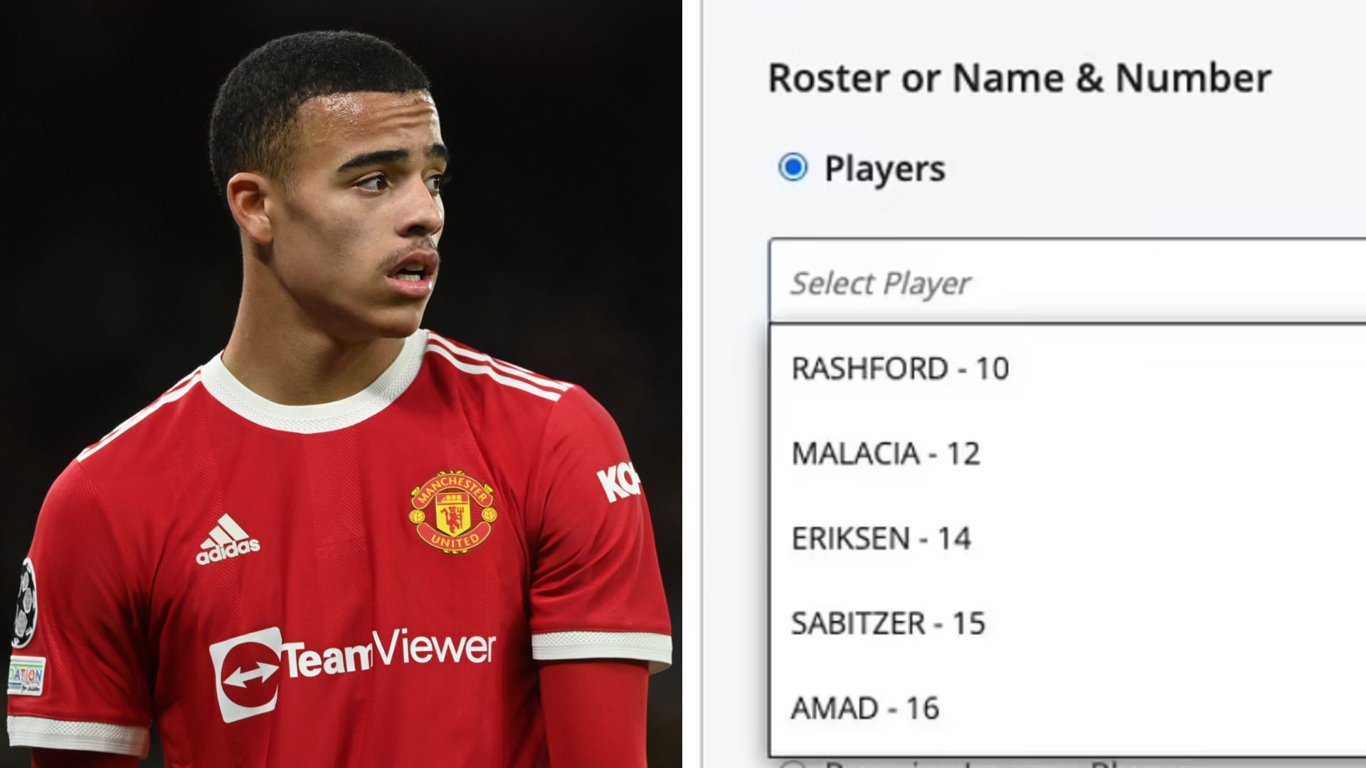 Mason Greenwood Man Utd split