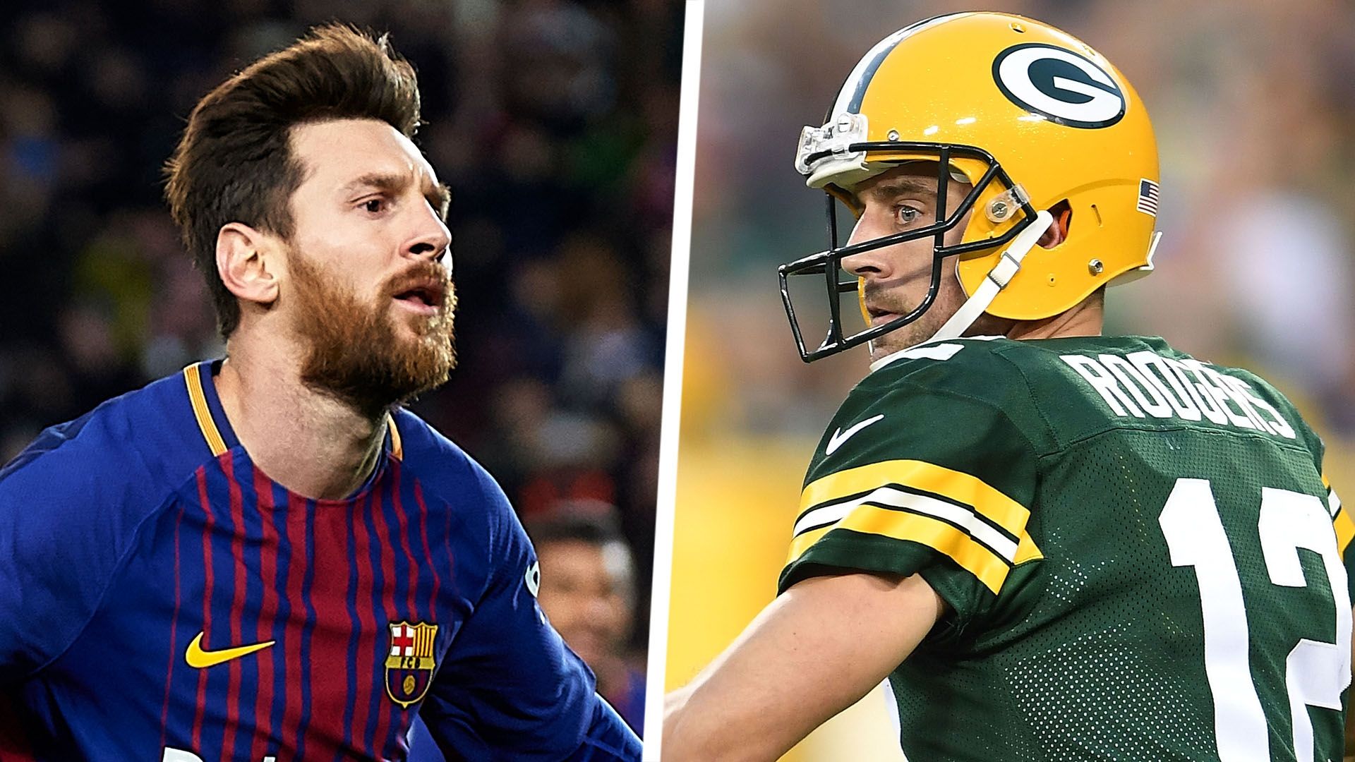 Lionel Messi Aaron Rodgers
