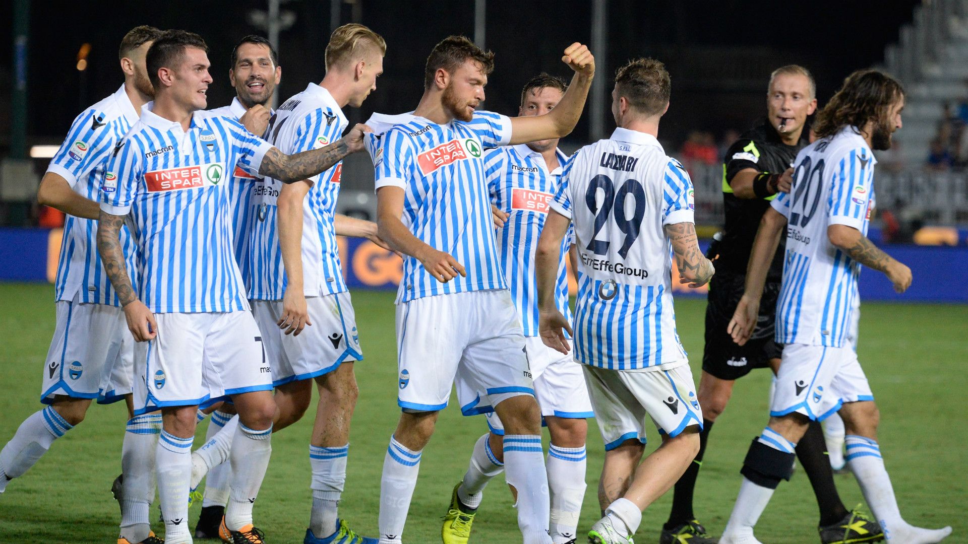 Luca Rizzo, SPAL, Serie A, 27082017