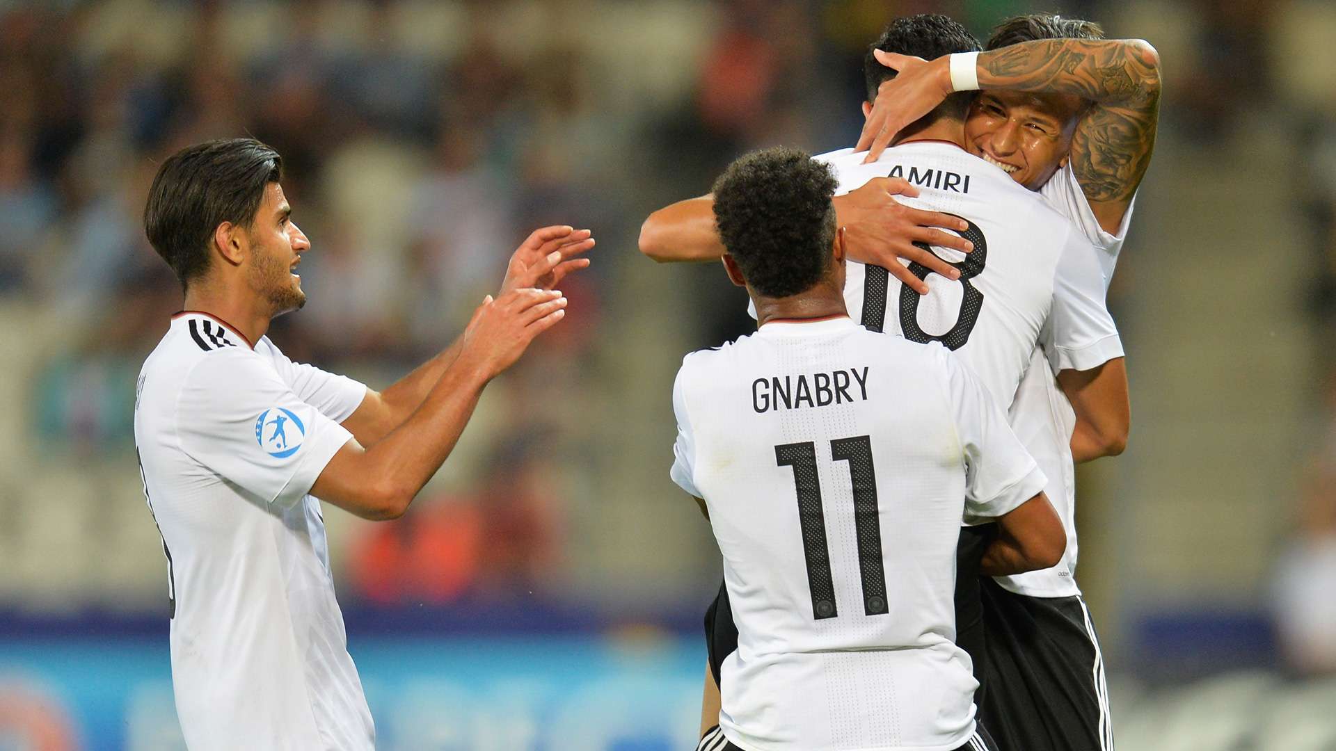 Germany U21 Gnabry Selke Amiri Dahoud Denmark 062117