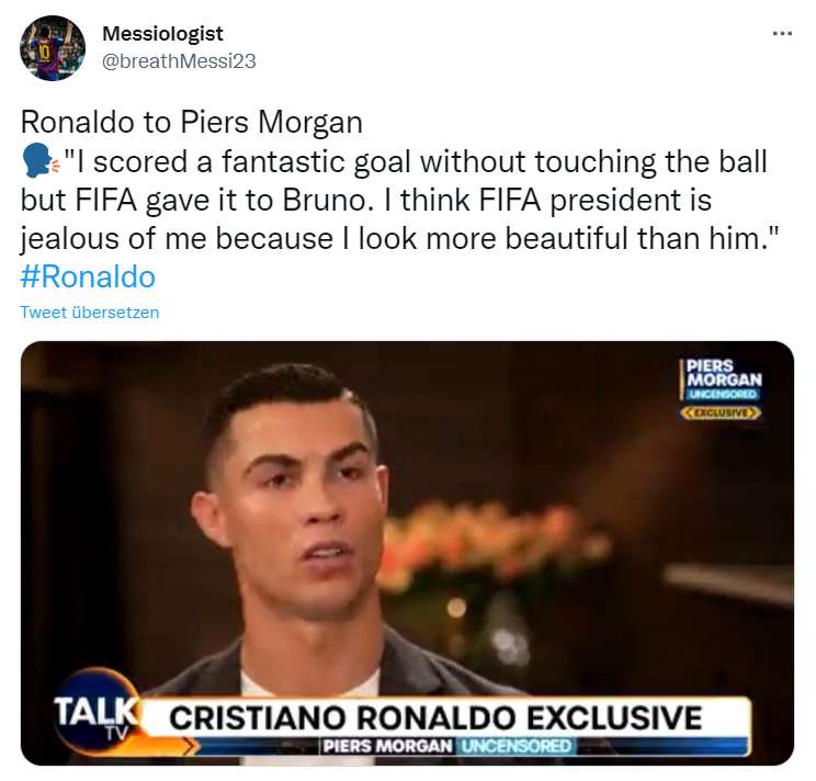 Cristiano Ronaldo Netzreaktionen