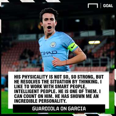 Eric Garcia Pep Guardiola Manchester City PS