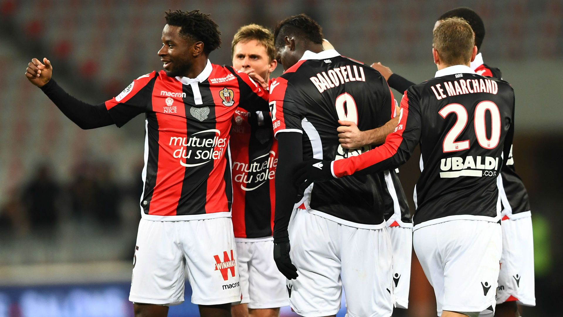 Mario Balotelli Nantes Nice Ligue 1 10122017