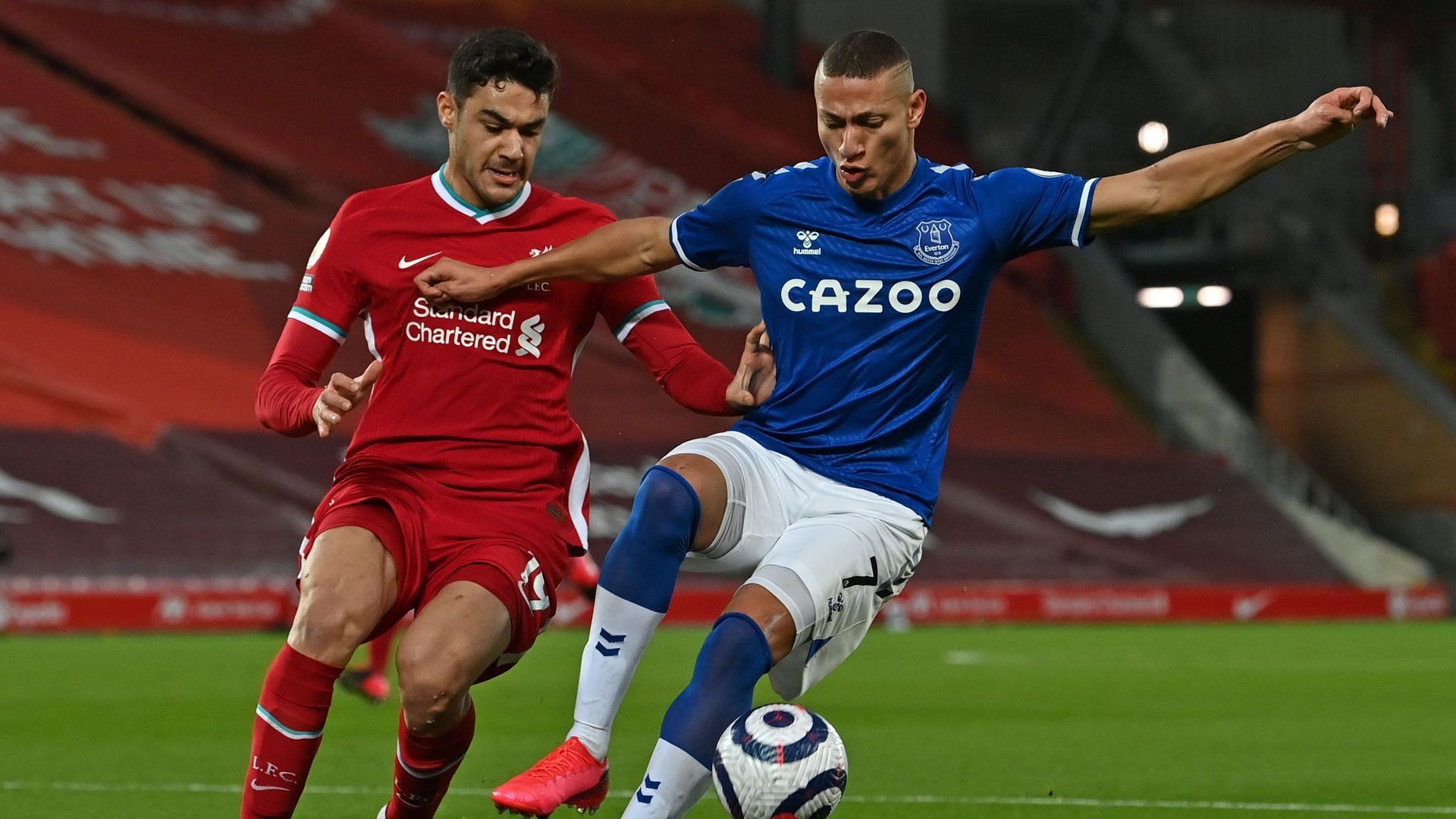 Ozan Kabak Liverpool vs Everton 02.20.2021