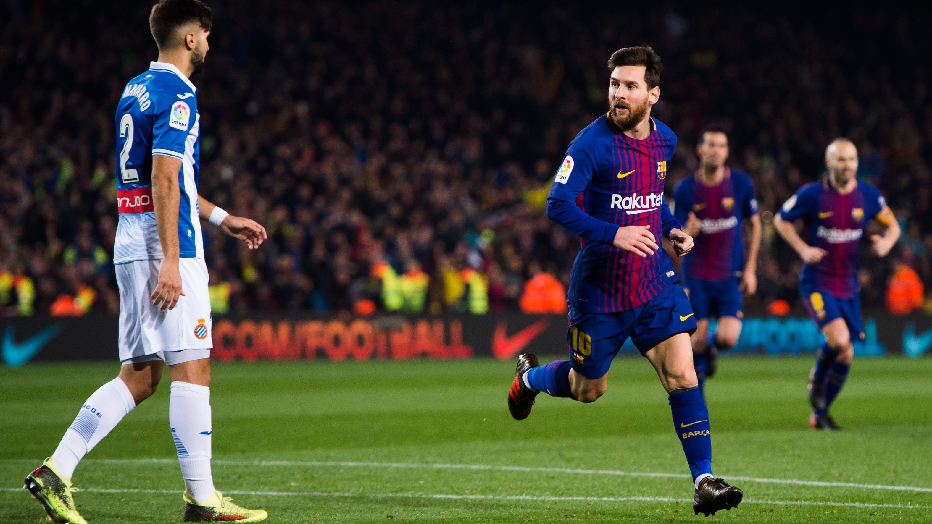 Lionel Messi Barcelona Espanyol Copa del Rey 25012018