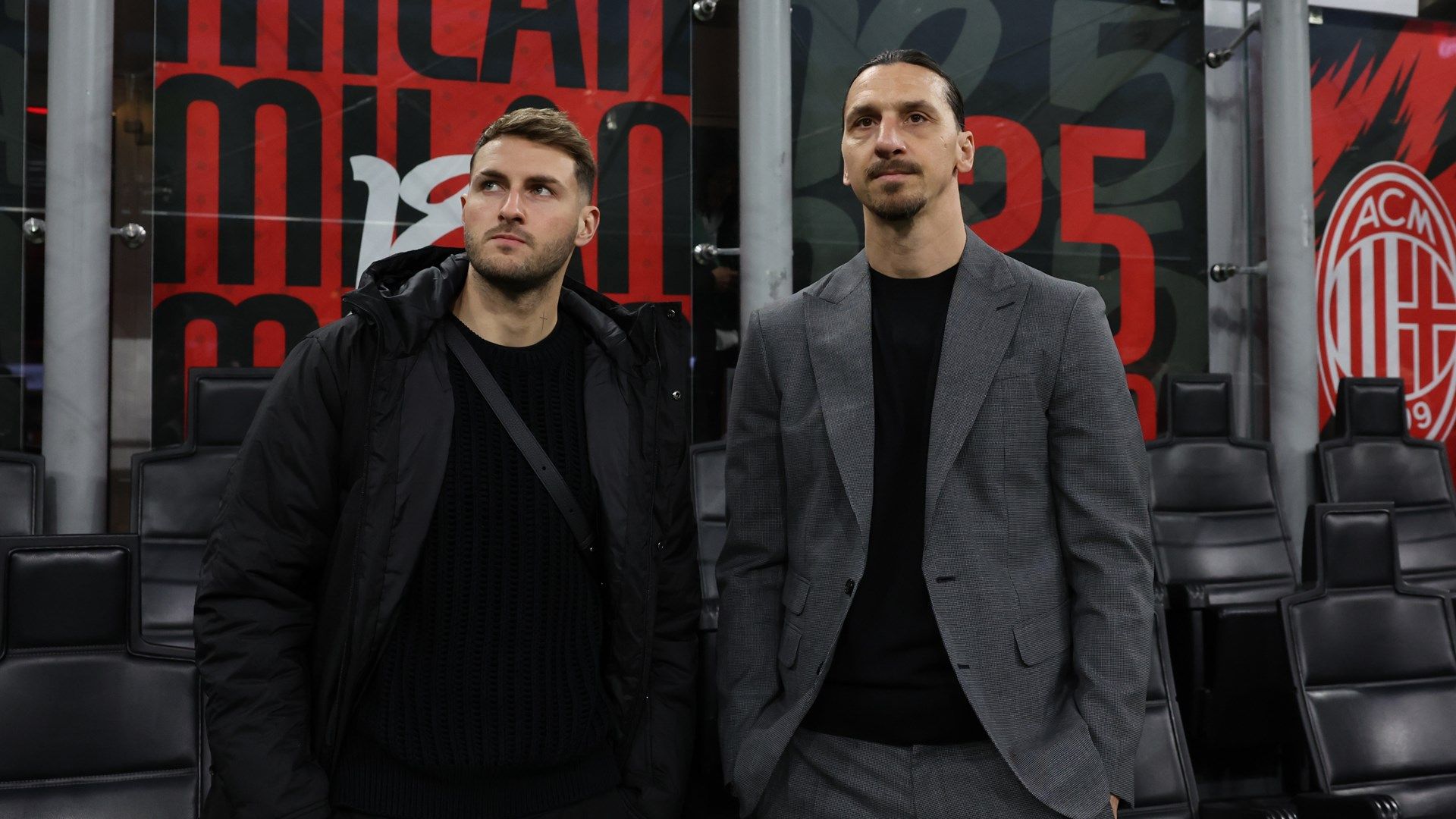 Santi Gimenez and Zlatan Ibrahimovic, AC Milan