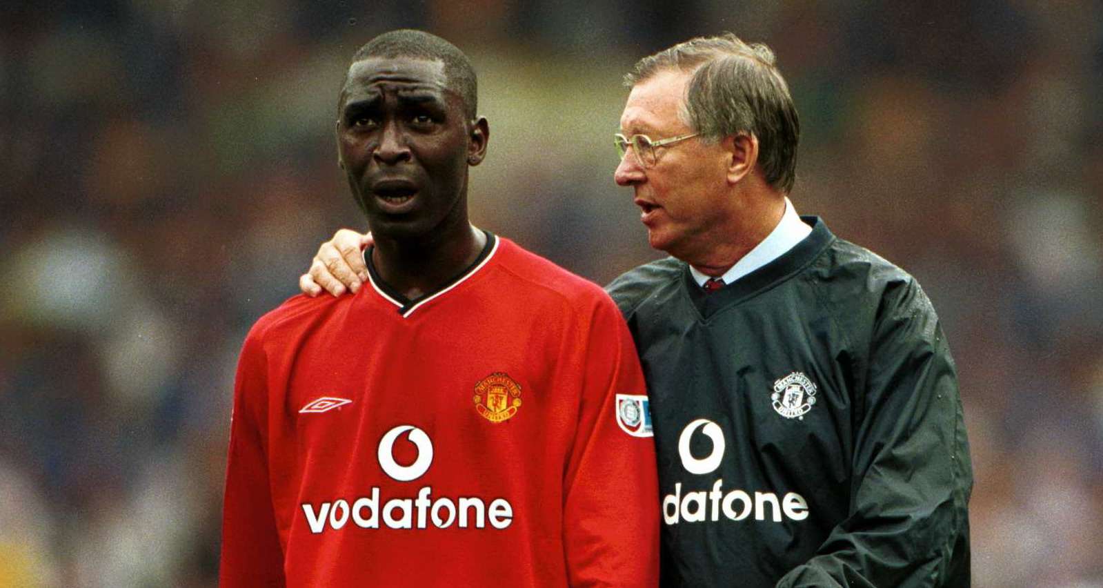 Andy Cole Sir Alex Ferguson Manchester United
