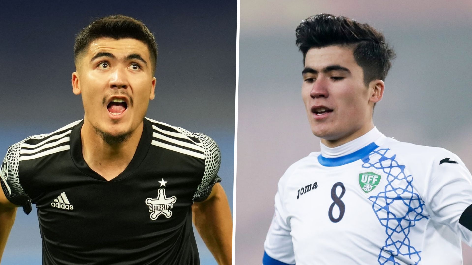 Jasurbek Yakhshiboev U23 Uzbekistan Sheriff
