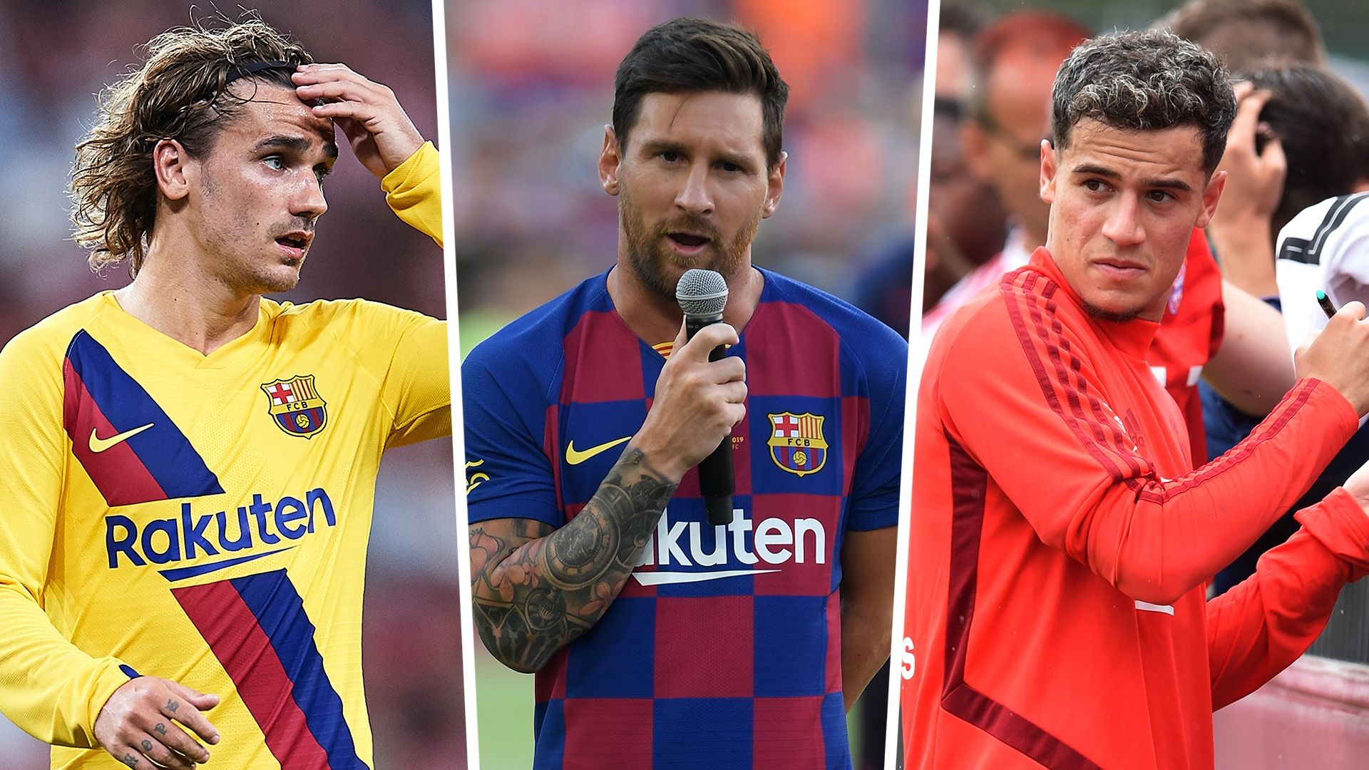 Griezmann Messi Coutinho