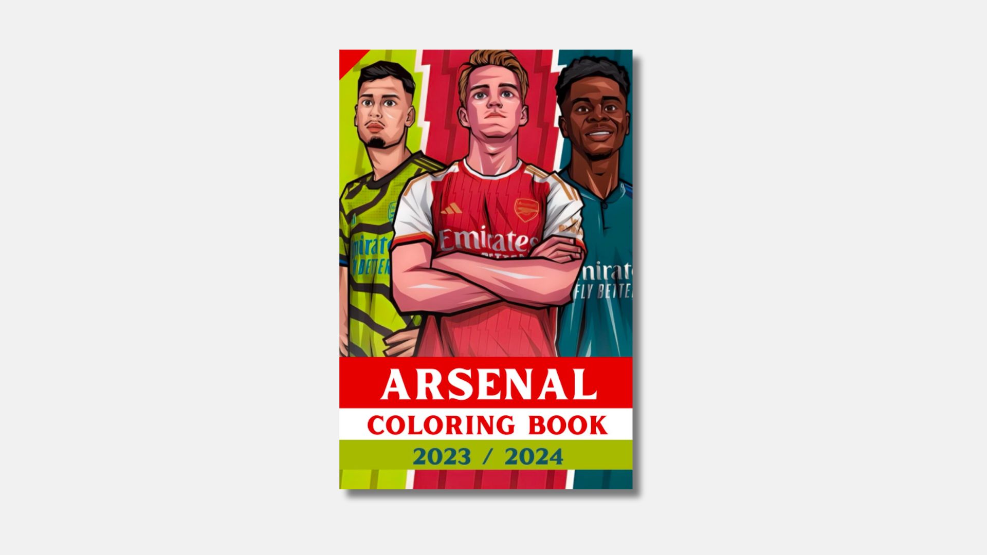 Arsenal Colouring Book 2023 2024
