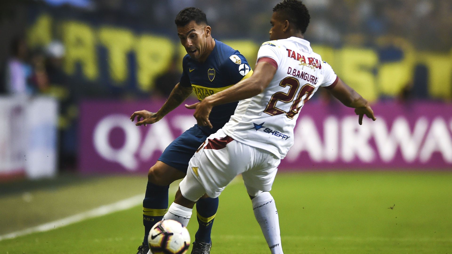 Banguero Tevez Boca Deportes Tolima Copa Libertadores 12032019