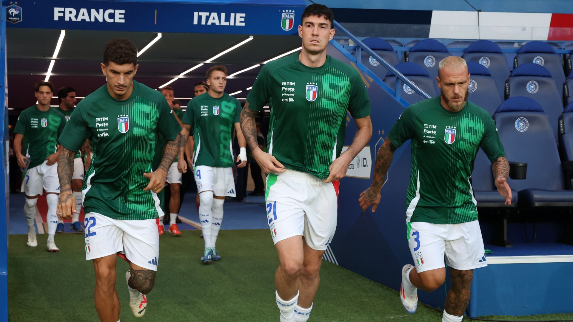 Di Lorenzo Bastoni Dimarco Italy