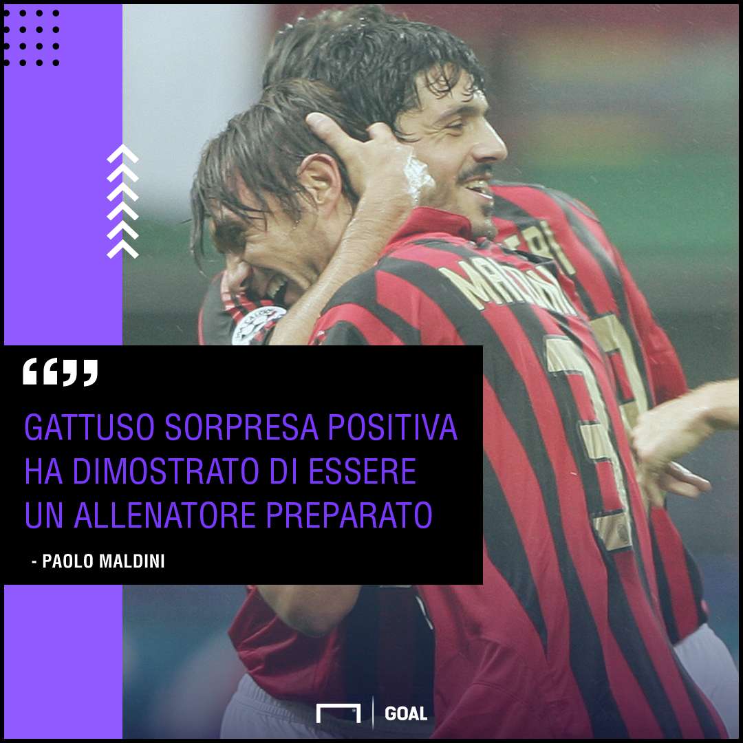 Maldini su Gattuso