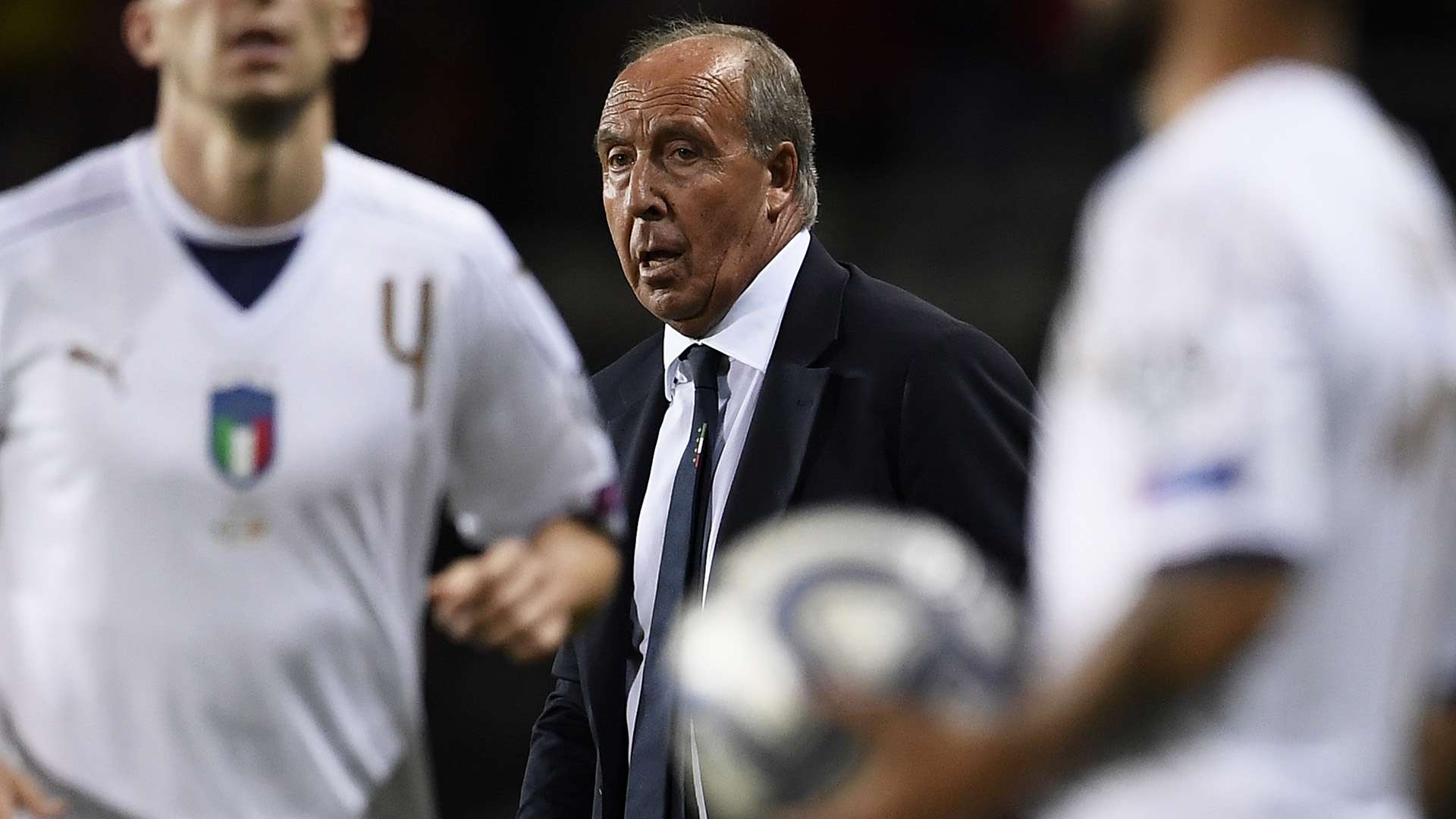 Giampiero Ventura Italy Macedonia