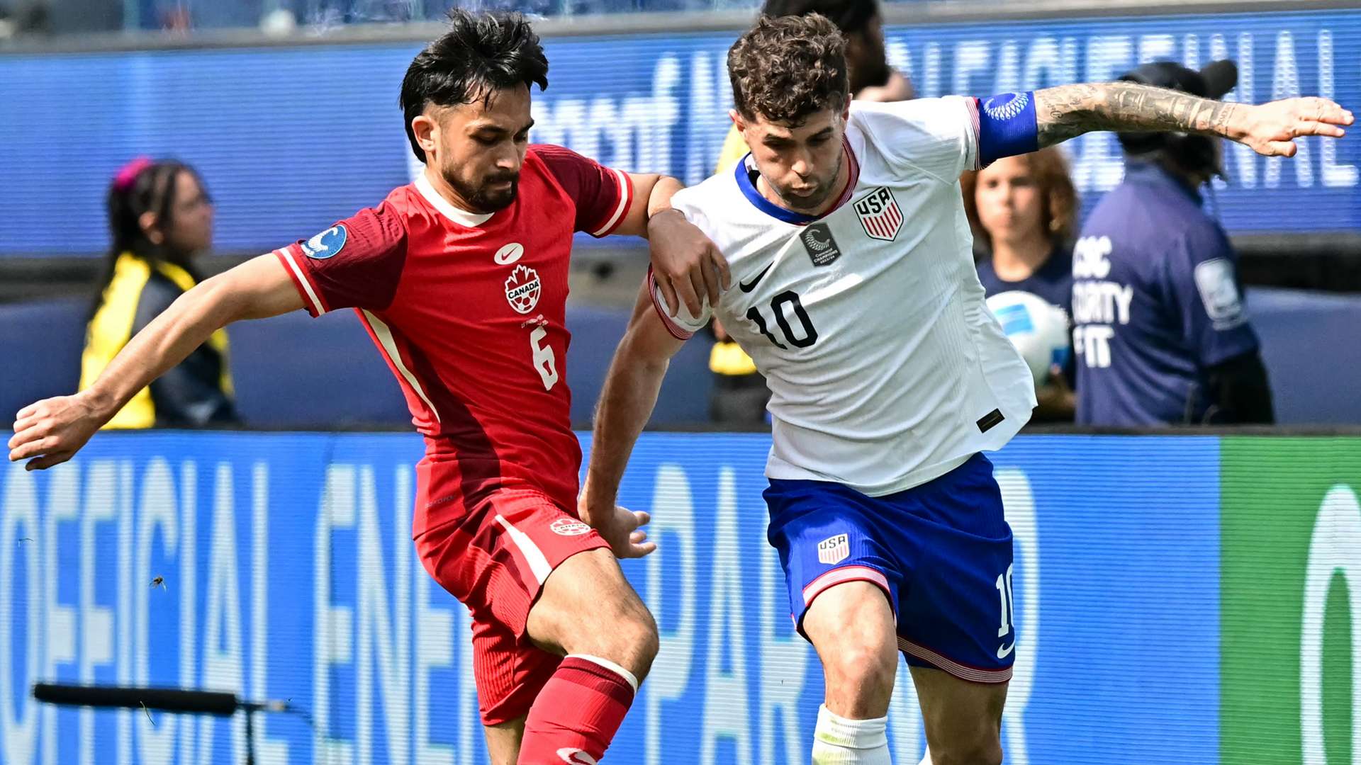 Christian Pulisic USMNT 2025 Canada Nations League