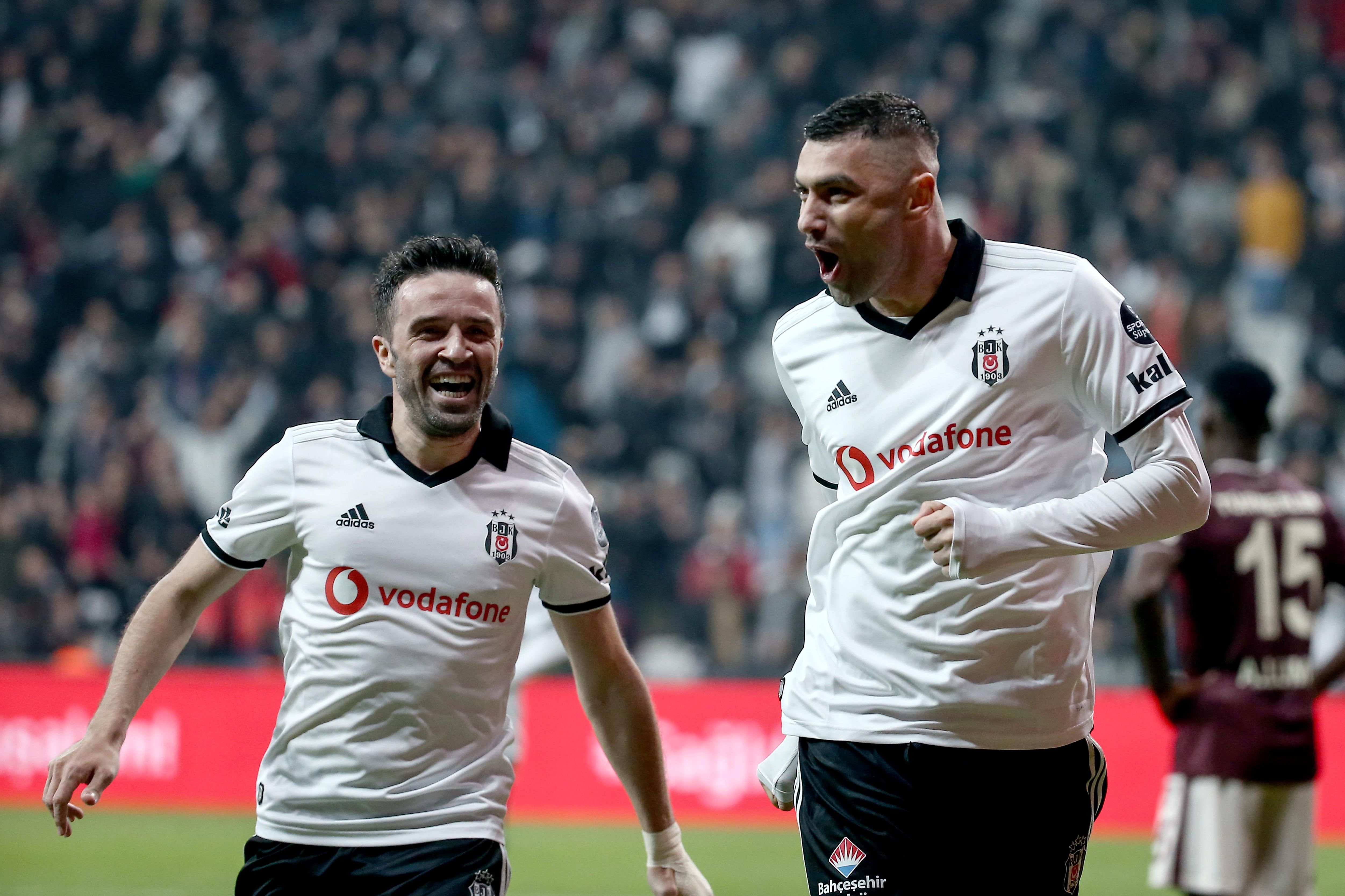 Burak Yilmaz Gokhan Gonul Besiktas Goztepe Turkish Super League 03/16/19