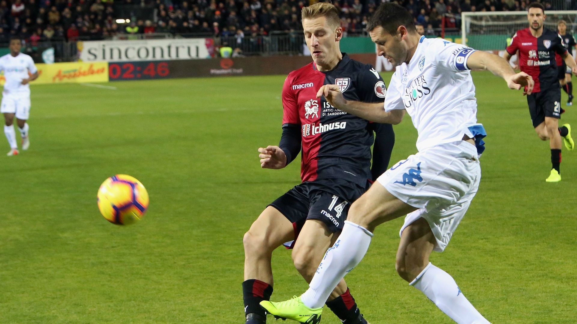Valter Birsa Manuel Pasqual Cagliari Empoli Serie A