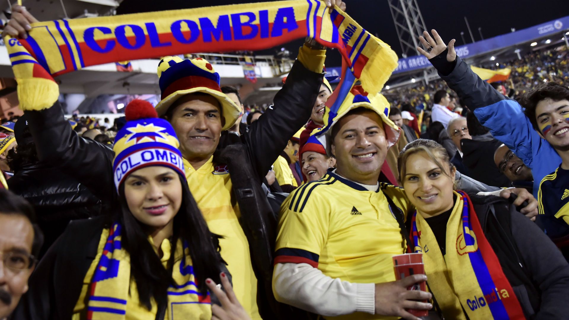 Colombia fans