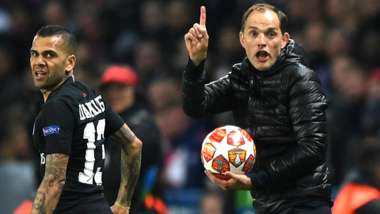 DANI ALVES THOMAS TUCHEL PSG CHAMPIONS LEAGUE 06032019