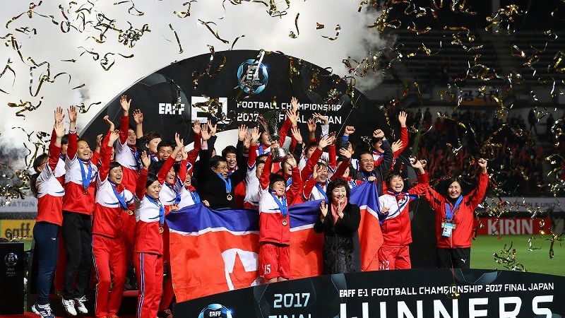 north korea woman football