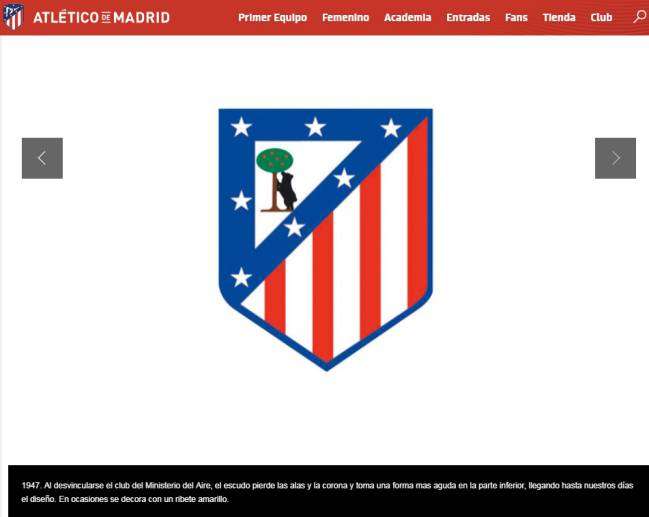 Escudo del Atlético de Madrid