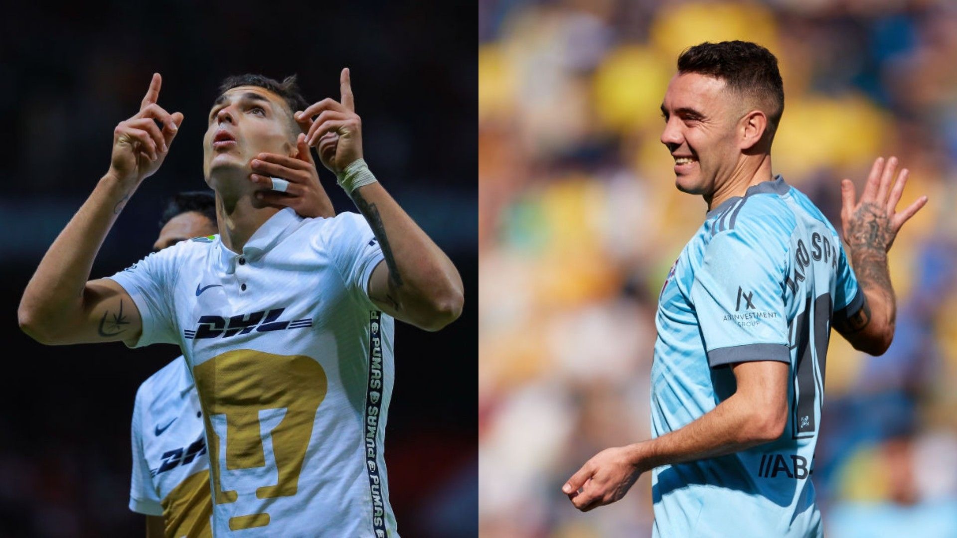 Juan Dinenno Iago Aspas Pumas Celta de Vigo