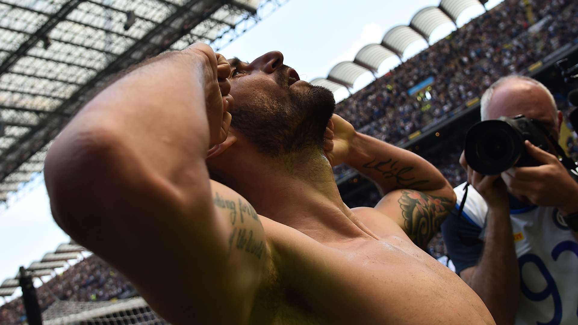 Antonio Candreva Inter AC Milan derby