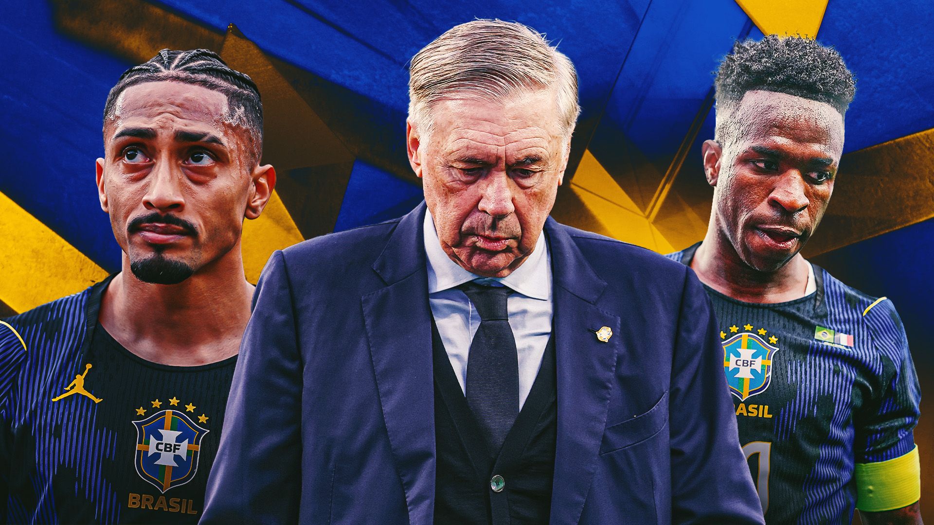 Carlo Ancelotti Brazil trouble GFX