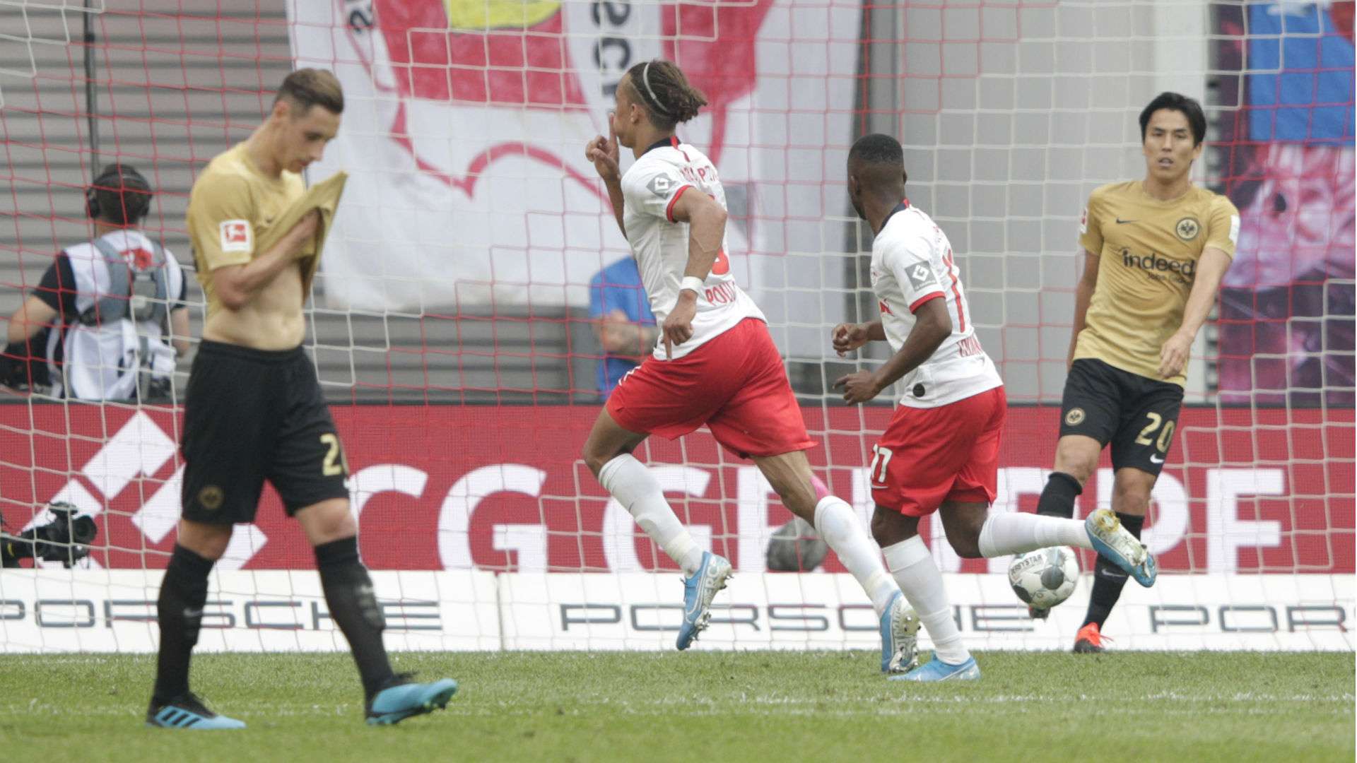 RB LEipzig Eintracht Frankfurt Yussuf Poulsen 25082019