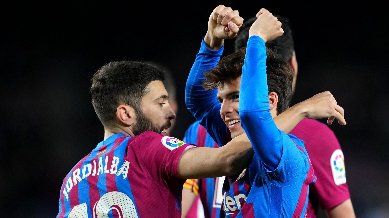 Riqui Puig Jordi Alba Barcelona